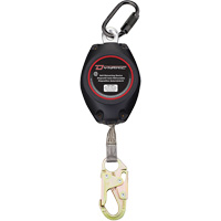 Dynamic Self-Retracting Lifeline, 20', Dyneema&reg;, Swivel Rock Safety Industrial Ltd