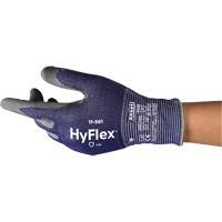 Gants r&eacute;sistants aux coupures HyFlex 11-561, Taille 5, Calibre 15, Rev&ecirc;tement Nitrile, Enveloppe en Intercept, EN 388 niveau C Rock Safety Industrial Ltd