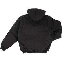 Blouson d'aviateur en toile lourde avec capuchon, Hommes, Petit, Noir Rock Safety Industrial Ltd