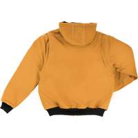 Blouson d'aviateur en toile lourde avec capuchon, Hommes, Petit, Brun Rock Safety Industrial Ltd