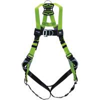 Harnais complet conforme aux normes industrielles Miller H500, Certifi&eacute;e CSA, Classe ADLP, Cap. 420 lb Rock Safety Industrial Ltd