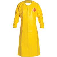 Tychem&reg; 2000 Extra-Long Long-Sleeved Apron, Polyethylene, 52" L x 28.5" W, Yellow Rock Safety Industrial Ltd