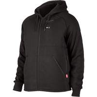M12 Heated Hoodie, Men's, Large, Black, Polyester Rock Safety Industrial Ltd