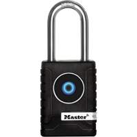 Outdoor Bluetooth&reg; Padlock, Thermoplastic, 2-7/32" Width, Battery Included Rock Safety Industrial Ltd
