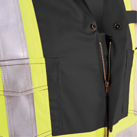 7702BK Combinaison ignifuge et r&eacute;sistant &agrave; l'arc &eacute;lectrique 88/12 FR-Tech, Taille 36, Noir, 9,7 cal/cm² Rock Safety Industrial Ltd