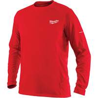 T-shirt &agrave; manches longues Workskin, Hommes, Petit, Rouge Rock Safety Industrial Ltd