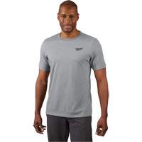 T-shirt de travail hybride, Hommes, Petit, Gris Rock Safety Industrial Ltd