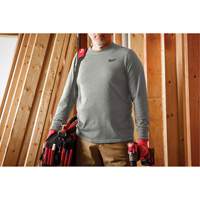 T-shirt de travail hybride, Hommes, Petit, Gris Rock Safety Industrial Ltd