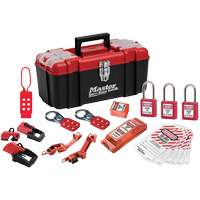 Trousse de cadenassage avec serrures en thermoplastique Zenex, Ensemble &eacute;lectrique, 20 composants compris Rock Safety Industrial Ltd