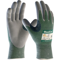 Gants en tissu technique r&eacute;sistant aux coupures ATG MaxiCut, Taille Grand, Calibre 15, Rev&ecirc;tement Nitrile, Enveloppe en Fil technique, ASTM ANSI niveau A2/EN 388 niveau 3/EN 388 niveau B Rock Safety Industrial Ltd