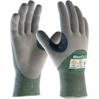 Gants en tissu technique r&eacute;sistant aux coupures ATG MaxiCut, Taille Grand, Calibre 15, Rev&ecirc;tement Nitrile, Enveloppe en Fil technique, ASTM ANSI niveau A2/EN 388 niveau 3/EN 388 niveau B Rock Safety Industrial Ltd