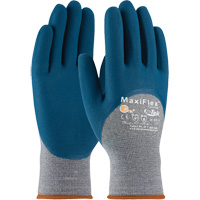 ATG MaxiFlex&reg; Comfort Seamless Knit Gloves, Large, Nitrile Coating, 15 Gauge, Nylon Shell Rock Safety Industrial Ltd