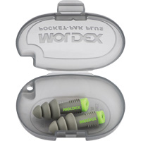 Alphas Reusable Earplugs, Uncorded, Bulk - Plastic Case, 27 dB NRR, One-Size Rock Safety Industrial Ltd