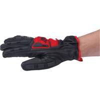 Goatskin Impact Gloves, Small, Grain Leather Palm Rock Safety Industrial Ltd