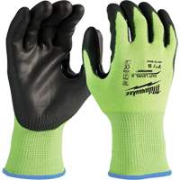 Gants haute visibilit&eacute; r&eacute;sistant aux coupures, Taille Petit, Calibre 15, Rev&ecirc;tement Nitrile/Polyur&eacute;thane, Enveloppe en Poly&eacute;thyl&egrave;ne, ANSI/ISEA 105 niveau 2 Rock Safety Industrial Ltd