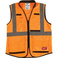 Performance Safety Vest, High Visibility Orange, 4X-Large/5X-Large Rock Safety Industrial Ltd