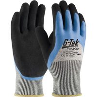 G-Tek&reg; PolyKor&reg; Insulated Cut-Resistant Glove, Size Small, 13 Gauge, Rubber Latex Coated, Engineered Yarn Shell, ANSI/ISEA 105 Level 3 Rock Safety Industrial Ltd