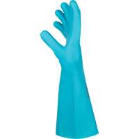 Flextril Chemical Gloves, Size 7, 12.5" L, Nitrile, Nylon Inner Lining Rock Safety Industrial Ltd