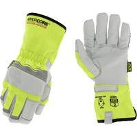 Gants de protection haute visibilit&eacute; contre les &eacute;pingles, Taille Petit, Rev&ecirc;tement Polyur&eacute;thane, Enveloppe en DuraHide, ASTM ANSI niveau A5 Rock Safety Industrial Ltd
