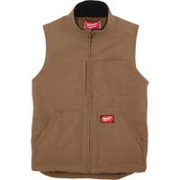 Veste doubl&eacute;e en sherpa ultra-r&eacute;sistante, Hommes, Petit, Brun Rock Safety Industrial Ltd