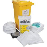 Trousse contre les d&eacute;versements, Huile seulement, Bac, Absorbance de 63 gal. US Rock Safety Industrial Ltd
