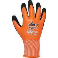 ProFlex 7551 Coated Cut-Resistant Winter Work Gloves, Size Small, 10/13 Gauge, Nitrile/Rubber Latex Coated, HPPE Shell, ASTM ANSI Level A5/EN 388 Level E Rock Safety Industrial Ltd