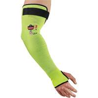ProFlex 7941-PR Cut-Resistant Protective Arm Sleeve, TenaLux, 18", ASTM ANSI Level A4/EN 388 Level D, High Visibility Lime Rock Safety Industrial Ltd