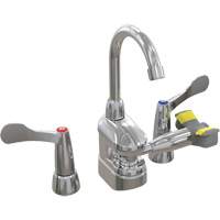 Swing-Activated Faucet/Eyewash with Wristblade Faucet Valves, Sink Mount Installation Rock Safety Industrial Ltd