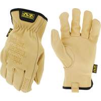 Driver's Work Gloves, 8, Grain Cowhide Palm Rock Safety Industrial Ltd