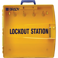 Ready Access Lockout Station, None Padlocks, 40 Padlock Capacity, Padlocks Not Included Rock Safety Industrial Ltd
