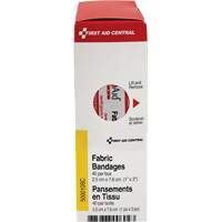 Recharge de bandages adh&eacute;sifs SmartCompliance, Rectangulaire/carr&eacute;e, 3", Tissu, Non st&eacute;rile Rock Safety Industrial Ltd