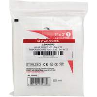 Recharge de gaze SmartCompliance, Tampon, 3" lo x 3" la, St&eacute;rile, Dispositif m&eacute;dical Classe 1 Rock Safety Industrial Ltd