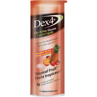 Comprim&eacute;s de glucose Dex4 Dynamic Rock Safety Industrial Ltd