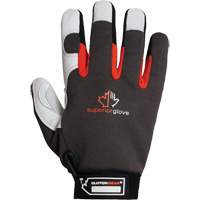 Gants de m&eacute;canicien Clutch Gear Thinsulate, Paume Cuir fleur de ch&egrave;vre/Cuir refendu, Taille Petit/7 Rock Safety Industrial Ltd