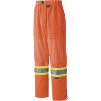 6001P Traffic Safety Pants, Polyester, X-Small, High Visibility Orange Rock Safety Industrial Ltd