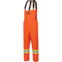5053 The Rock 300D Insulated Bib Pants, Polyester, Small, High Visibility Orange Rock Safety Industrial Ltd