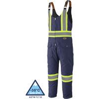 5536 Quilted Duck Overalls, Cotton, Small, Navy Blue Rock Safety Industrial Ltd