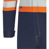 7702BB Combinaison de s&eacute;curit&eacute; FR-Tech 2 tons, Taille 36, Bleu marin/Orange, 10 cal/cm² Rock Safety Industrial Ltd