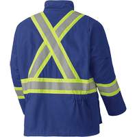 5523 Manteau de s&eacute;curit&eacute; ignifuge, Petit, Bleu royal, 58 cal/cm² Rock Safety Industrial Ltd