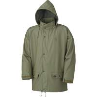 D7000 Stretch Rain Jacket, Polyurethane, X-Small, Green Rock Safety Industrial Ltd