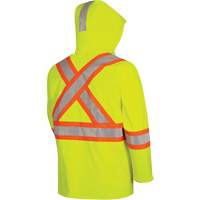 5881 FR/Arc-Rated Waterproof Rain Jacket, X-Small, High Visibility Yellow, 10 cal/cm² Rock Safety Industrial Ltd