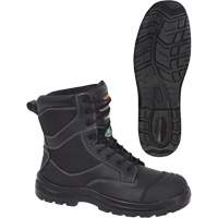 1050 Bottes de s&eacute;curit&eacute; composites noires, Cuir, Taille 14, Imperm&eacute;able Rock Safety Industrial Ltd