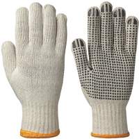 501 Knitted Dotted-Palm Gloves, Poly/Cotton, Small Rock Safety Industrial Ltd