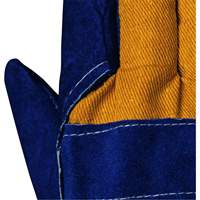 630 Gants d'appareilleur isol&eacute;s bleus, Taille unique, Paume en Cuir de vache refendu, Doublure en Boa Rock Safety Industrial Ltd