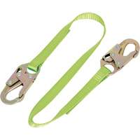 LAN-3400-6 Longe de retenue en sangle, 1 branches, 6', Classe CSA B Rock Safety Industrial Ltd