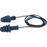 Metal-Detectable Reusable TPR Earplugs, Corded, Bulk - Box, 27 dB NRR, One-Size Rock Safety Industrial Ltd