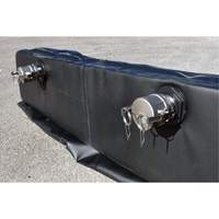 Berme Ultra-Tanker Berm, Capacit&eacute; 374 gal. US, 5' la x 10' lo x 12" h, Paroi en mousse Rock Safety Industrial Ltd