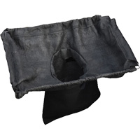 Bac de r&eacute;tention carr&eacute; Ultra-Drain Guard avec orifice de trop-plein, Huile & s&eacute;diments, 16" - 28" lo x 20" - 36" la Rock Safety Industrial Ltd