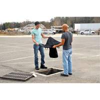 Barri&egrave;re flottante contre les Archaea Ultra-Drain Guard, Bior&eacute;m&eacute;diation/Huile & s&eacute;diments, 48" lo x 36" la Rock Safety Industrial Ltd