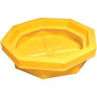 Ultra-Drum Tray&reg; without Grating, 32" L x 32" W x 8.1" H, 22.8 US gal. Spill Capacity Rock Safety Industrial Ltd
